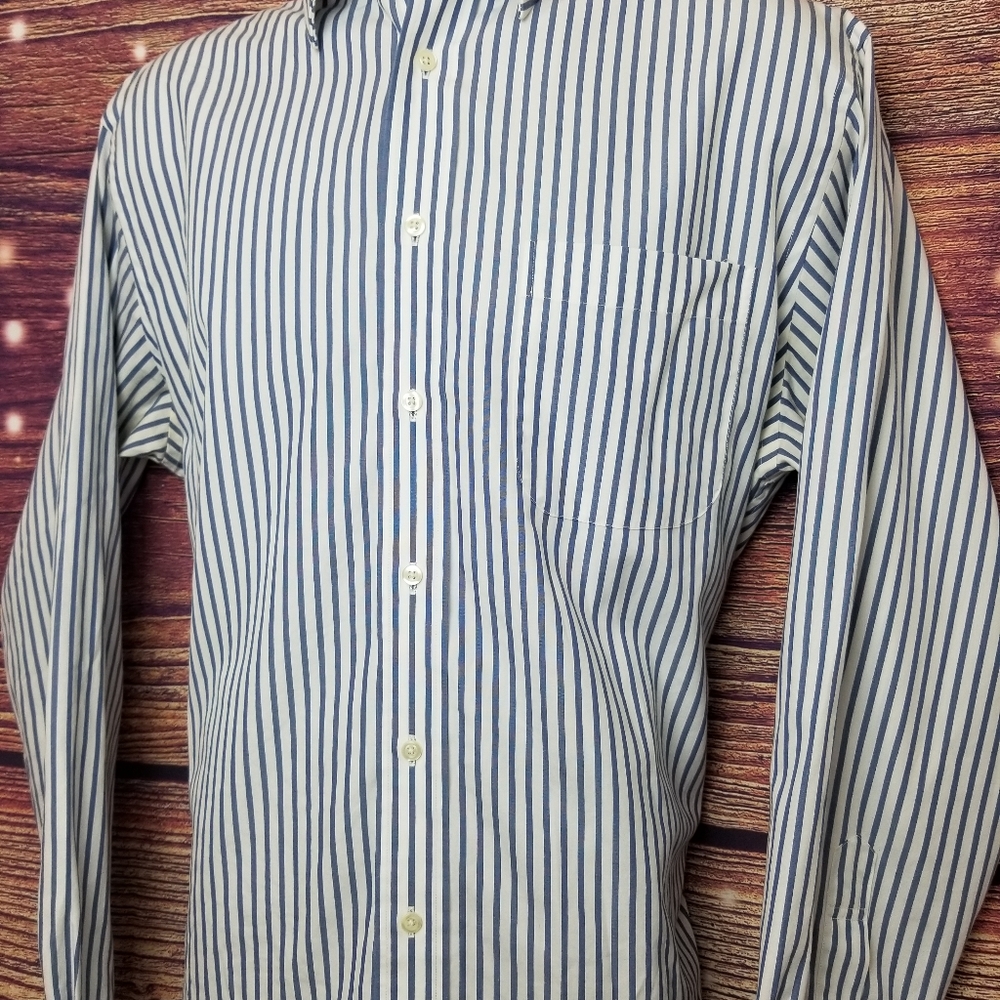JOS.A.Bank BLUE AND WHITE SIZE 16-35 - Picture 2 of 5